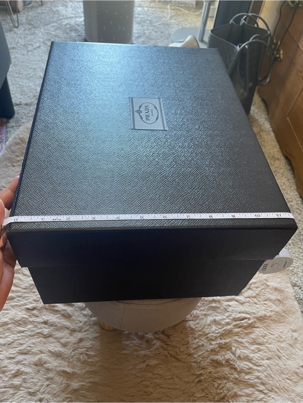 Authentic Prada box please see photos for dimensions #luxury #designer #prada - Picture 4 of 7